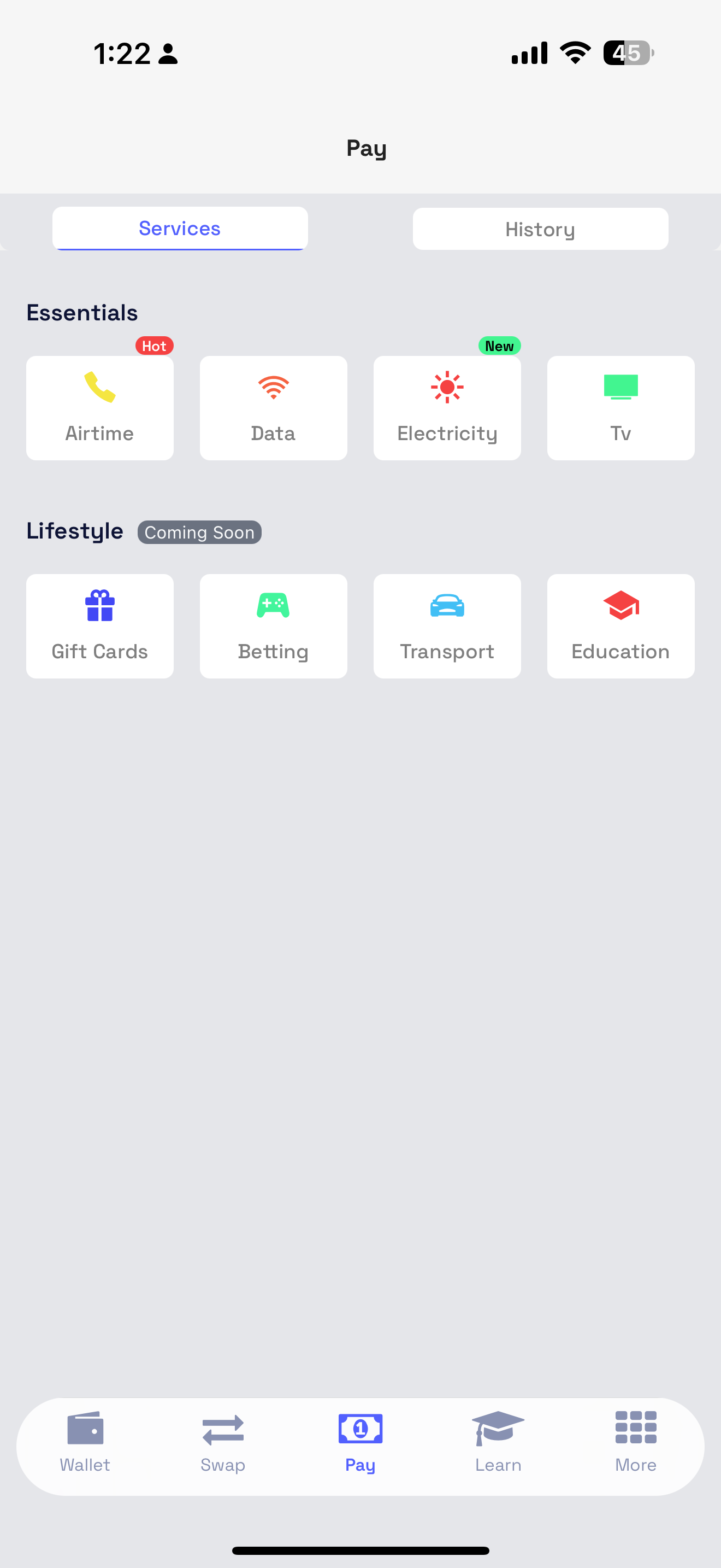 Bill payments