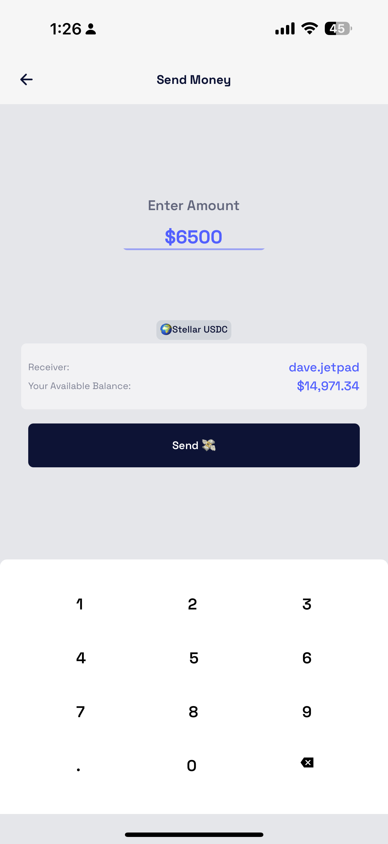 Send money